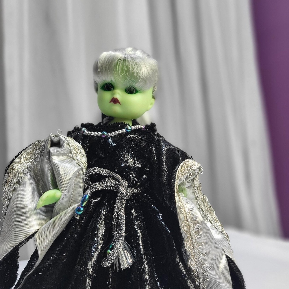 Wizard of Oz Effanbee Doll Sleepy Eyes Wicked Witch 8" Patsyette Incomplete